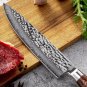 Professional Japanese Damascus Stainless Steel Chef Knife Premium Pakka Handle