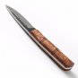 4 Inch Blade Full Tang Hand Forged Hunting Knife Rosewood Handle Survival Tool BBQ