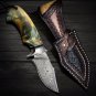Galaxy Blade Damascus Steel Outdoor Knife