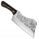 Forged Cleaver, Traditional Chinese Kitchen Knife, Chef Cooking Slicing Home Tool,Cookware, Cutlery Forged Cleaver, Traditional Chinese Kitchen Knife, Chef Cooking Slicing Home Tool,Cookware, Cutlery