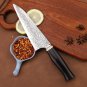 Chef Knife Japanese Gyuto Damascus Blade Home Kitchen Cooking Butcher Tool