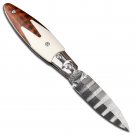 Handmade Hunting Knife Blacksmith's Art Cicada Knife Folding Outdoor Tool Groomsmen Gift Handmade Hunting Knife Blacksmith's Art Cicada Knife Folding Outdoor Tool Groomsmen Gift