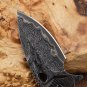 Hunting Knife Damascus VG10 Folding Blade Tactical Capming Tool