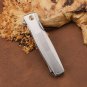 Hunting Knife S35VN Blade Titanium Alloy Handle Pocket Knife