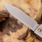 Hunting Knife S35VN Blade Titanium Alloy Handle Pocket Knife