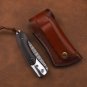 Folding Knife Damascus Steel Hunting Defense Tool