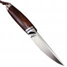 Hunting Knife M390 Steel Handmade Leather Scabbard Retro Style Hunting Knife M390 Steel Handmade Leather Scabbard Retro Style