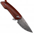 New Hunting Pocket Knife 2 Inch San Mai Folding Blade Groomsmen Gift New Hunting Pocket Knife 2 Inch San Mai Folding Blade Groomsmen Gift