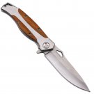 Damascus Folding Knife 3 inch Blade Camping Hunting Tool New Damascus Folding Knife 3 inch Blade Camping Hunting Tool New