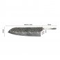 Santoku Knife Blank Blade Wooden Scabbard Custom Knife Making Home Hobby