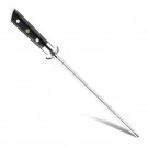 Diamond Sharpener Rod Protective Bolster Black Handle Chef Kitchen Home Tools Diamond Sharpener Rod Protective Bolster Black Handle Chef Kitchen Home Tools