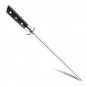 Diamond Sharpener Rod Protective Bolster Black Handle Chef Kitchen Home Tools