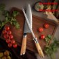 10 Inch Diamod Sharpener Kitchen Chef Butcher Tool Olive Wood Handle New Design