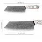 Chef Knife Blank Full Tang Cleaver Billet Custom Knife Making Home Hobby DIY
