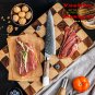 Damascus Knife Chef Butcher Cutting Slicing Tool Home Improvement Kitchen Design
