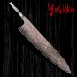 Handmade Chef Knife Blank Japanese Gyuto Blade Shape Cu Mai Steel Home Hobby New