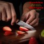 Damascus Paring Knife Chef Kitchen Home Cooking Tool Cheese Cutting Copper Black