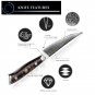 Damascus Steak Knife Chef Tomato Utility Kitchen Home Cooking Tool Copper Style