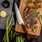 Chef Kitchen Knives Japanese Gyuto Blade Shape Home Cooking Tool Cutlery Red New