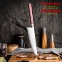 Chef Kitchen Knives Japanese Gyuto Blade Shape Home Cooking Tool Cutlery Red New