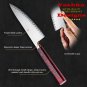 Chef Kitchen Knives Japanese Gyuto Blade Shape Home Cooking Tool Cutlery Red New