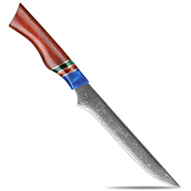 Damascus Boning Knife Chef Butcher Kitchen Home Cutting Tools Cutlery Dining New