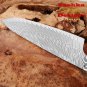 Chef Knife Blank DIY Kitchen Knife Craft Supplies Custom Knife Damascus Billet