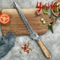 Chef Kitchen Knives Serrated Blade Knife Bread Wedding Cake Slicing Cutting Tool