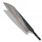 Chef Knife Blank Japanese Santoku Unique Design Blade DIY Kitchen Knives Crafts