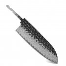 Chef Knife Blank Japanese Santoku Blade Shape Custom Knife Billet DIY Kitchen Knives Chef Knife Blank Japanese Santoku Blade Shape Custom Knife Billet DIY Kitchen Knives