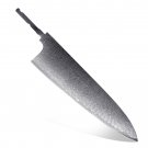 Chef Knife Blank 9.8 Inch Japanese Gyuto Blade Shape DIY Custom Knife Billet Chef Knife Blank 9.8 Inch Japanese Gyuto Blade Shape DIY Custom Knife Billet