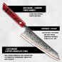 Chef Kitchen Knives Japanese Kiritsuke Knife Cu Mai Steel Universal Home Tools