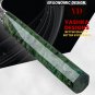 Chef Knife Japanese Kiritsuke Damascus Rose Pattern Home Kitchen Tool Green