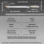 Premium Ham Knife 289 mm Blade Butcher Slicing Cutting Kitchen Chef Tool White