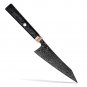 Japanese Petty Knife Black Damascus Blade Unique Design Home Kitchen Chef Tools
