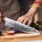 Gyuto Knife Powder Steel Chef Kitchen Cooking Cutting Tool Red Handle Design NEW