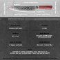 Gyuto Knife Powder Steel Chef Kitchen Cooking Cutting Tool Red Handle Design NEW