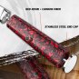 Japanese Kiritsuke Knife Powder Steel Home Kitchen Chef Cutting Tool Red Handle