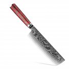 Nakiri Knife Chef Kitchen Home Cutting Cooking Tool Asian Vegetable Knives Red Nakiri Knife Chef Kitchen Home Cutting Cooking Tool Asian Vegetable Knives Red
