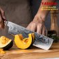 Nakiri Knife Chef Kitchen Home Cutting Cooking Tool Asian Vegetable Knives Red