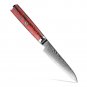 Paring knife Chef Kitchen Fruit Vegetables Cutting Cooking Home Tool Red Handle