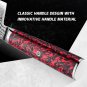 Paring knife Chef Kitchen Fruit Vegetables Cutting Cooking Home Tool Red Handle