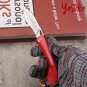 Hunting Knife Damascus Folding Blade Outdoor Camping Travel Fishing BBQ Tools