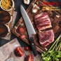 Japanese Gyuto knife 8.5 Inch Damascus Blade Chef Kitchen Home Cooking Tools NEW