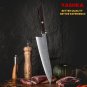 Japanese Gyuto knife 8.5 Inch Damascus Blade Chef Kitchen Home Cooking Tools NEW