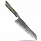 Japanese Kiritsuke Knife Cu Mai Damascus Steel Chef Kitchen Home Cutting Toools