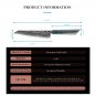 Handmade Premium Chef Knife Japanese Gyuto Damascus Blade Unique Design Yellow Handle