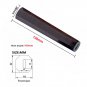 Japanese Knife Replacement Handle DIY Craft Supplies Chef knife Wa Handle Ebony