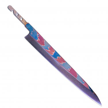 Yanagiba Knife Billet DIY Custom Knives Timascus Steel Craft Supplies Materials