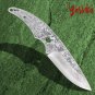 DIY Hunting Knife Fixed Blade Blillet Full Tang Blank Home BBQ Outdoor Tools New